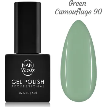 Lak na nehty NANI gel lak 6 ml - Green Camouflage