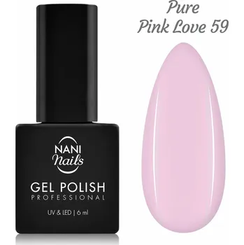 Lak na nehty NANI gel lak 6 ml - Pure Pink Love