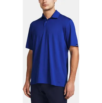 Pánské tričko Pánské tričko Under Armour UA T2G Polo LB-BLU 1383255-400 Modrá SM