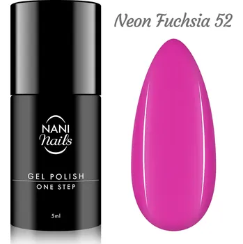 Lak na nehty NANI gel lak One Step 5 ml - Neon Fuchsia