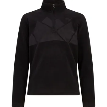 Dětská fleecová mikina Ziener Jonki Jr - black velikost 140-146