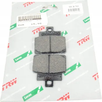 Brzda pro motocykl Brzdové Destičky Lucas TRW MCB709 pro Aprilia Scarabeo