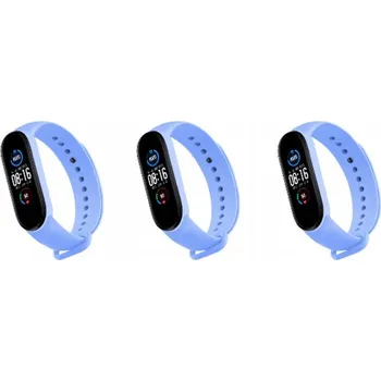 Řemínek na hodinky 3x Řemínek pro Xiaomi Mi Band 3 4 Výměnný pásek Levandulová Kena Top Barva