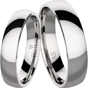 Prsten Marinela Steel - jednoduché ocelové snubní prsteny