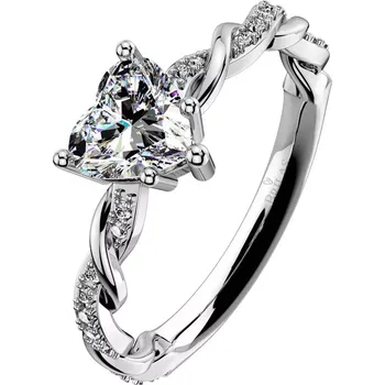 Prsten Danka Silver - zásnubní prsten ze stříbra