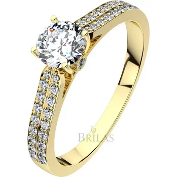 Šperk Afrodita G Briliant - prsten ze žlutého zlata