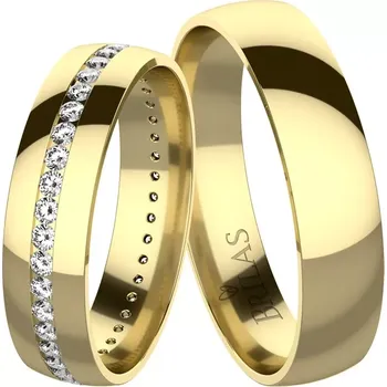 Prsten Melisa Gold - snubní prsteny ze žlutého zlata