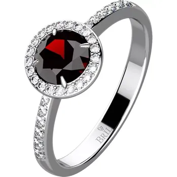 Prsten Eva White - zlatý prsten zdobený kamínky