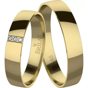 Prsten Vendula Gold - snubní prsteny ze žlutého zlata