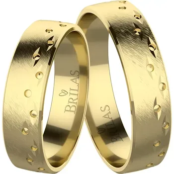 Prsten Sendy Gold - snubní prsteny ze žlutého zlata