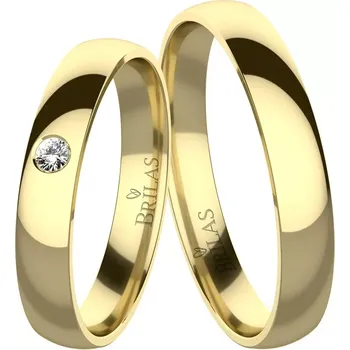 Prsten Ara Gold Diamond - snubní prsteny ze žlutého zlata
