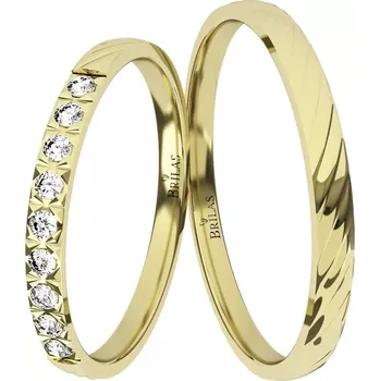 Prsten Zoja Gold - snubní prsteny ze žlutého zlata