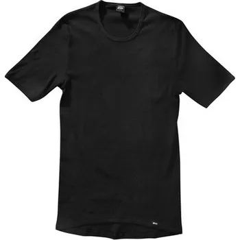 Pánské tričko Pleas Pánské tričko s krátkým rukávem ESSENTIAL černá 3XL (085061-000-058)