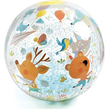 DJECO Nafukovací míč s kuličkami