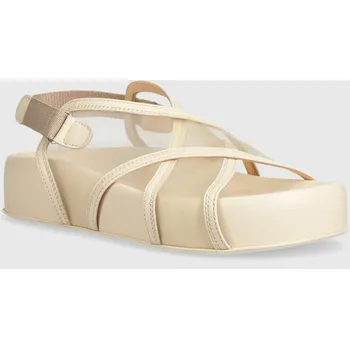 Dámské sandále Sandály AGL JANE D685012PGK6248G287 béžová 01X, EUR 37