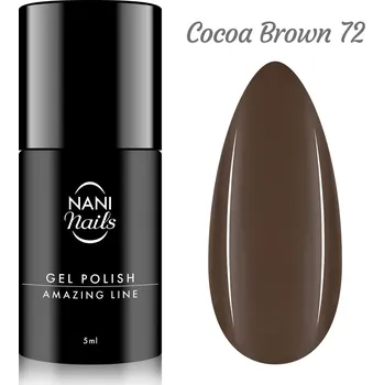 Přípravek na nehty NANI gel lak Amazing Line 5 ml - Cocoa Brown