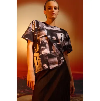 Pánské tričko Tričko Medicine černá barva RW24.TSD859 99A, vel. XS