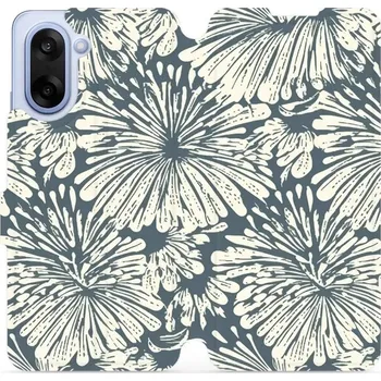 Pouzdro na mobilní telefon Flipové pouzdro Mobiwear - OnePlus Nord CE5 - VA42S Exploze květů (Knížkové flip pouzdro, obal, kryt na mobil OnePlus Nord CE 5 - VA42S Exploze květů, materiál Umělá kůže + TPU - ochrana 360°, stojánek, silikonová vanička, magnetické zavírání)
