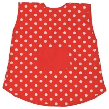 Kuchyňská zástěra GOKI Dětská zástěra červená s puntíky