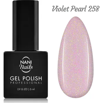 Lak na nehty NANI gel lak 6 ml - Violet Pearl