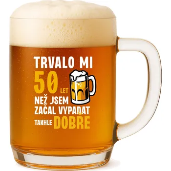 Pivo Půllitr 0,5l - TRVALO MI (vlastní výběr roku)