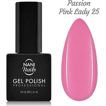 Lak na nehty NANI gel lak 6 ml - Passion Pink Lady