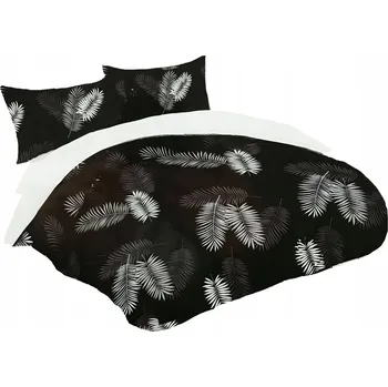 Povlečení POVLEČENÍ 160x200 2x POVLAKY NA POLŠTÁŘE 70x80 3 Č. SADA POVLEČENÍ SATÉNOVÉ MIKROVLÁKNO