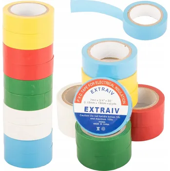 Izolační páska PVC izolační páska Verk Group 19 mm x 9 m