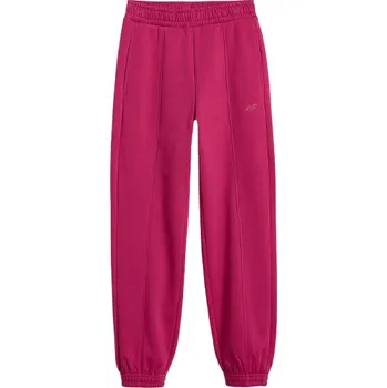 Dětské tepláky 4F Trousers Cas F1242 Dětská velikost: 164 / Barva: růžová