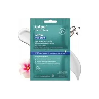 Pleťová maska Tołpa sebio max efekt hloubkově čisticí maska 2x6ml