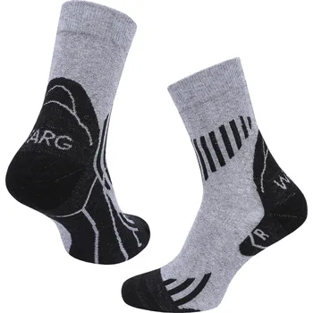 Pánské ponožky Kompresní ponožky Warg Performance Merino Velikost ponožek: 39-42 / Barva: šedá