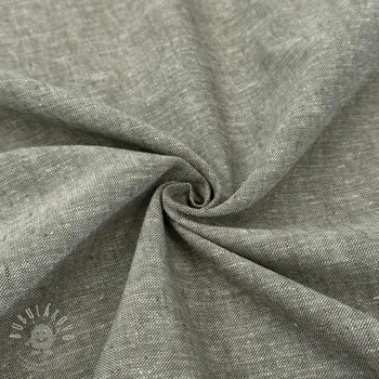 Len s bavlnou Lico camo green