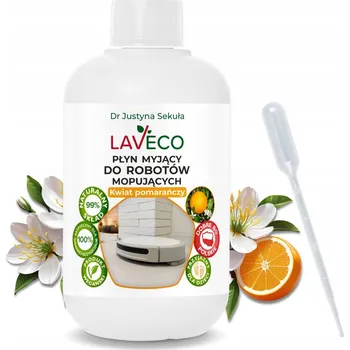 Čisticí prostředek pro robotické mopy - pomerančový květ Laveco, 0,5 l