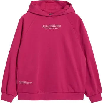 Chlapecká mikina Dětská mikina 4F Sweatshirt F1934 Dětská velikost: 146 / Barva: červená