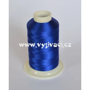 Nit vyšívací nit modrá ROYAL C135 návin 1000m viskóza Jednotka: 1 kón návin 1000m***SKLADEM 3 kóny