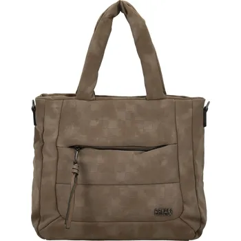 Kabelka Trendy dámská koženková kabelka do ruky Pelagie, béžová