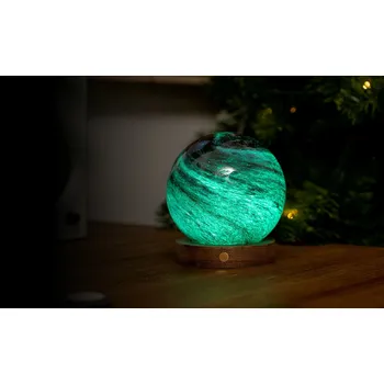 Stojací lampa Lampa AstraGlass RGB, více variant - Gingko Varianta: Stellar Ocean - velká