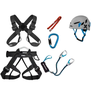 Lezecký doplněk Rock Empire Ferrata Twist Evo černá, UNI