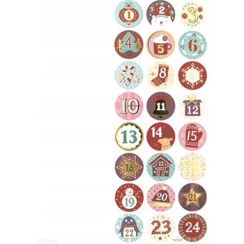 samolepka Samolepky klasické DpCraft 24 ks