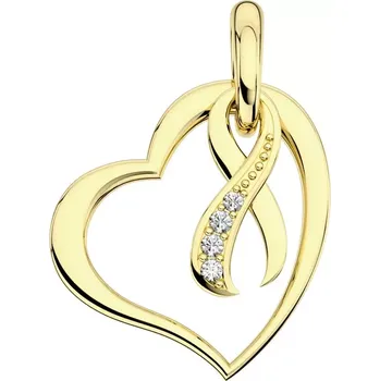 Přívěsek Alexa Gold Briliant - přívěsek ze žlutého zlata s brilianty