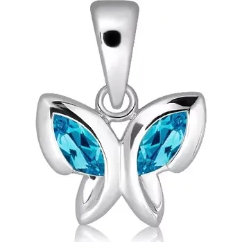 Přívěsek Dragi S Blue Topaz - stříbrný přívěsek s modrým topazem