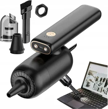 Vysavač Real Home Ruční akumulátorový vysavač pro domácnost 2v1 Led Blower