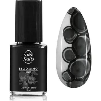 Lak na nehty NANI zdobící lak Blooming INK 12 ml - Midnight Spell