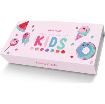 Umělé nehty NANI Kids Nail Polish Set - Sada dětských laků