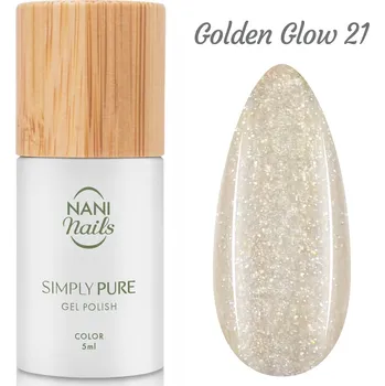 Lak na nehty NANI gel lak Simply Pure 5 ml - Golden Glow