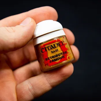 Modelářská barva Citadel Base: Retributor Armour 12ml - barva na figurky miniatury