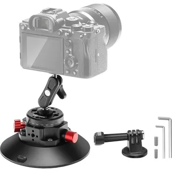Digitální kamera Neewer Držák s přísavkou 1/4 palce CA013 pro sportovní kamery (DJI Action, GoPro, Insta360)