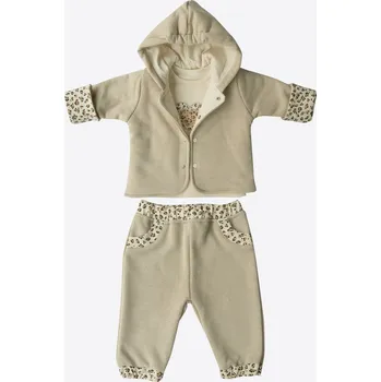 Kojenecká souprava kitikate 3DÍLNÁ DÍVČÍ SOUPRAVA_S49158 Velikost: 3 - 6 MĚSÍCŮ