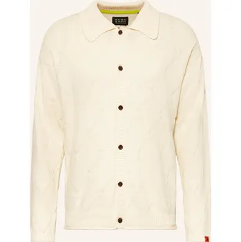 Pánský svetr Scotch & Soda Pánský Pletený Kardigan, režná, XL