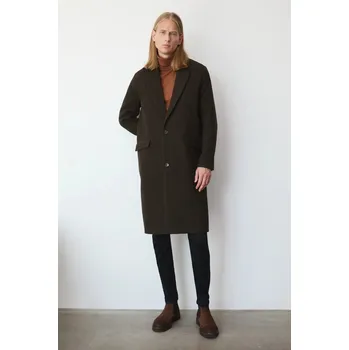 Dámský kabát Kabát s příměsí vlny Medicine RW25-KPM801 hnědá 89B, vel. L